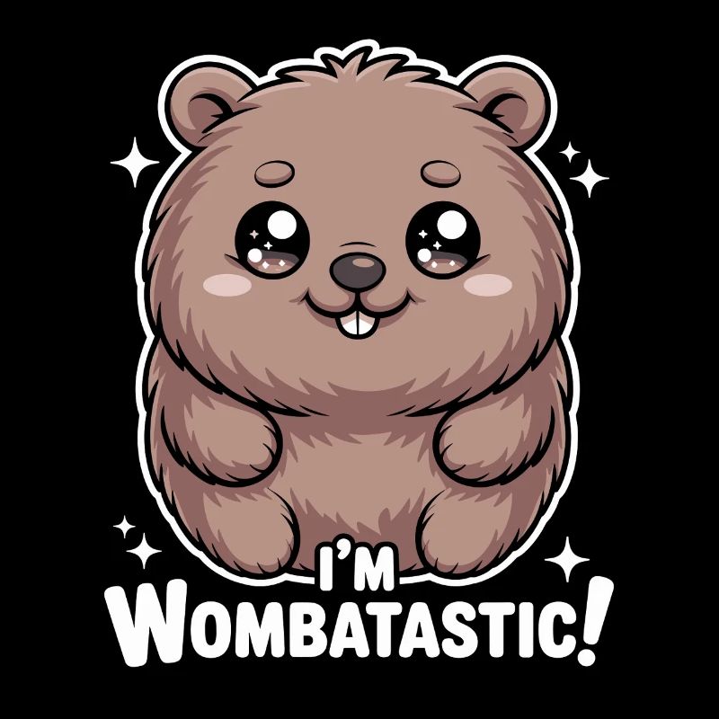Niedlicher Wombat I'm Wombatastic