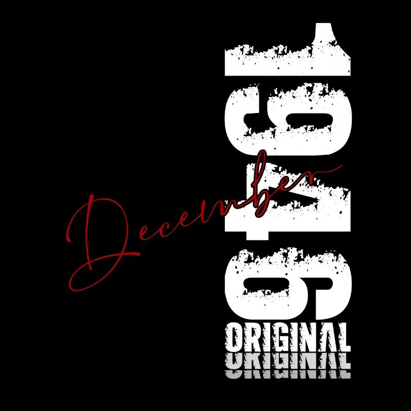 80th Birthday Original December Born 1946