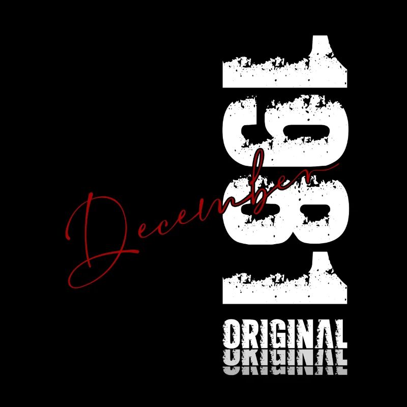 44e anniversaire Original Décembre Né en 1981