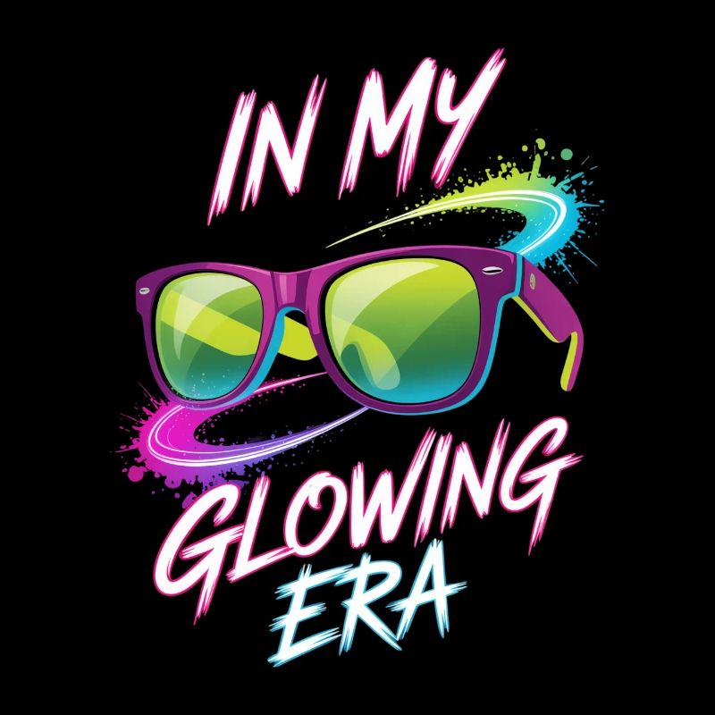 In My Glowing Era Retro Sunglasses