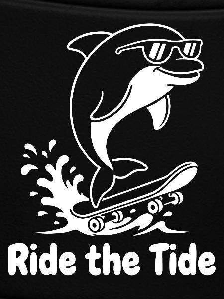 Dolphin Skateboard Wave