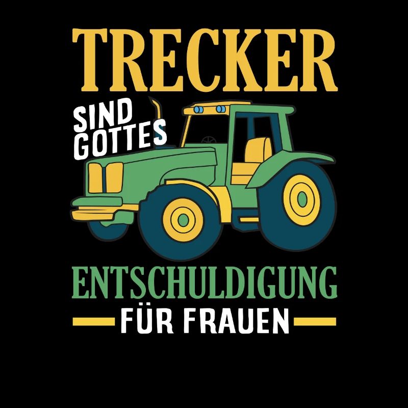 Traktorfahrer Hobby Bauer Traktor Männer Spruch