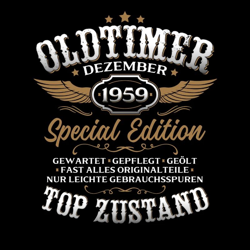 66. Geburtstag Geschenk Oldtimer Dezember 1959