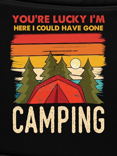 Camping Retro Sunset