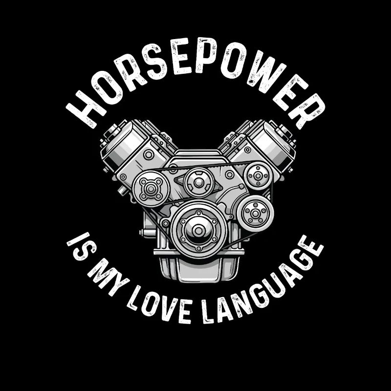 La puissance est mon langage d’amour Voiture de course