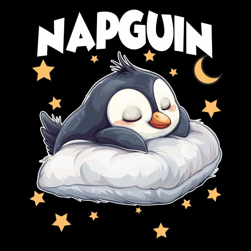 Gift for Penguin Friends & Power Nappers