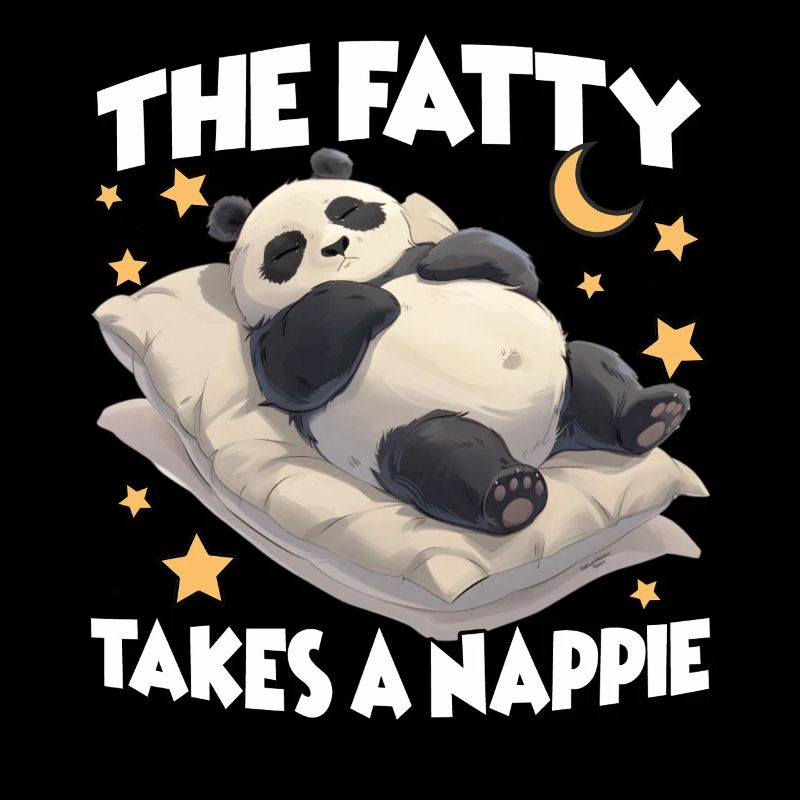 Panda-Nachthemd – lustiger Pyjama, gemütlicher Pan
