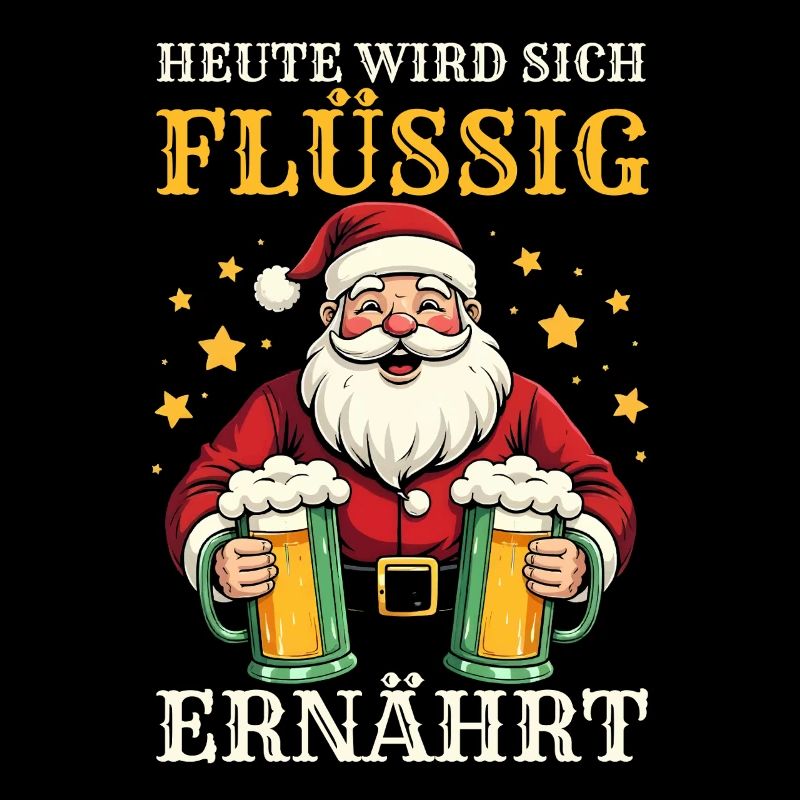 Weihnachtsmann Weihnachtszeit Bier Weihnachts