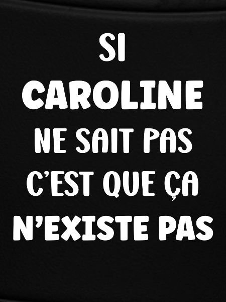 If Caroline doesn't know
