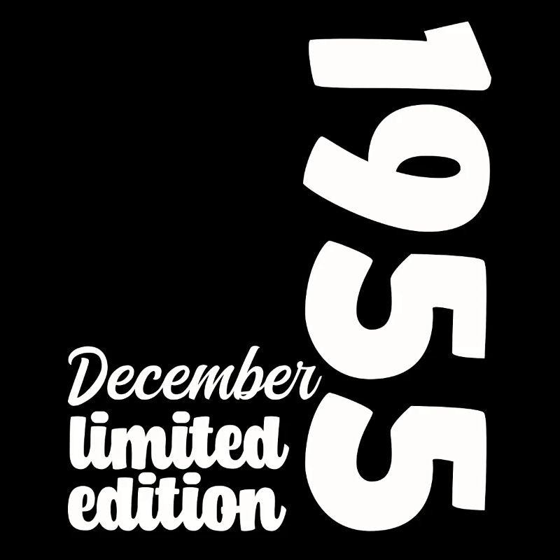 Geburtstag Dezember 1955 Limited Edition Geschenk