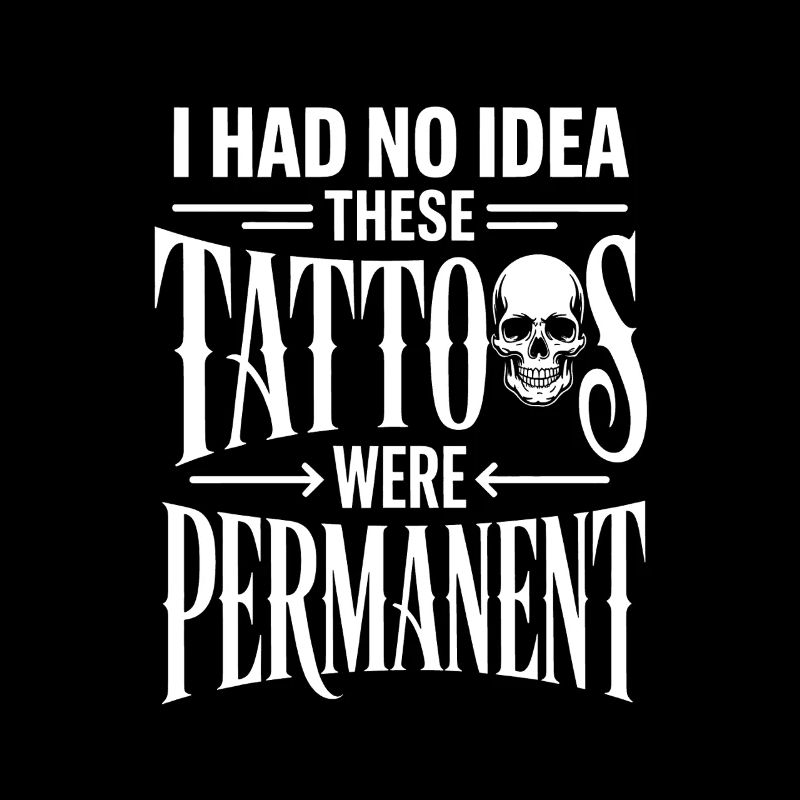 Je ne savais pas que ces tatouages étaient permanents