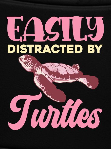 Easily distracted by turtles