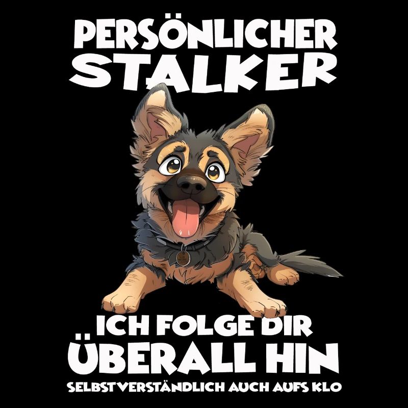 Deutscher Schäferhund Gassi T Hundeliebhaber 