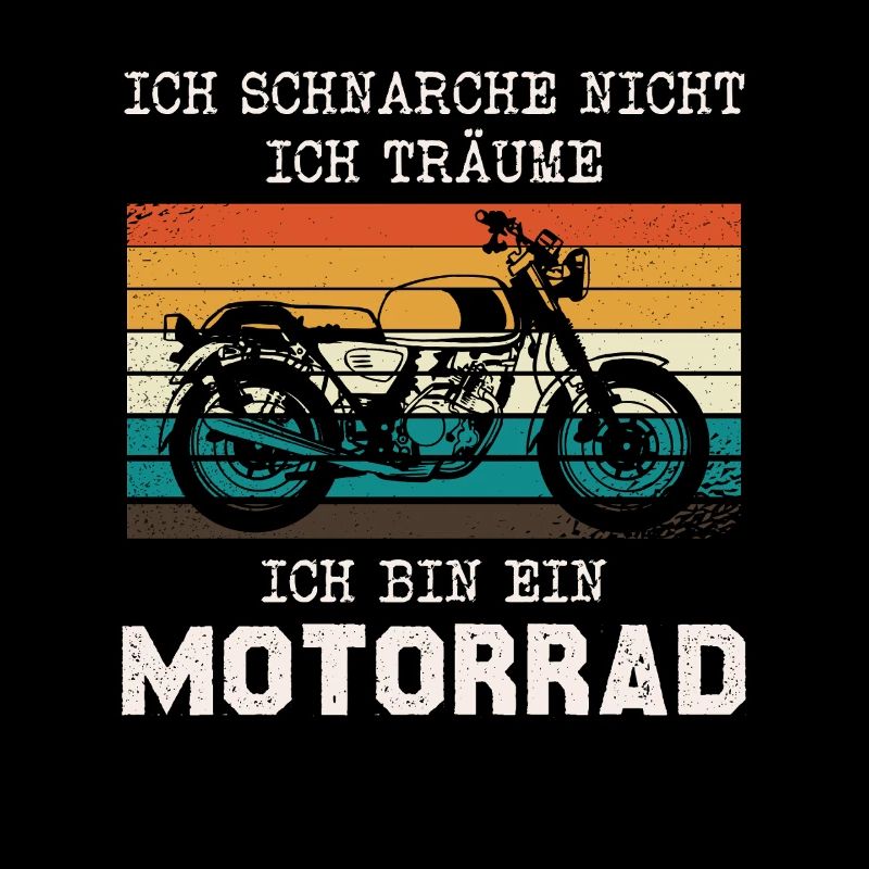 Rayures rétro de rêve de moto vintage