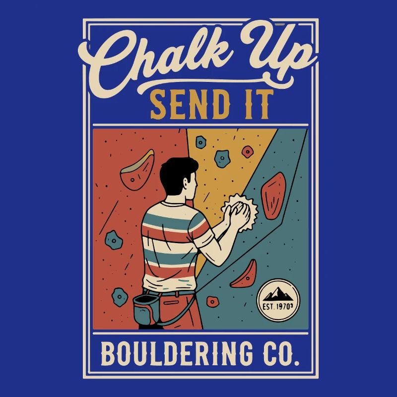 Chalk Up Send It Bouldering Co Klettern