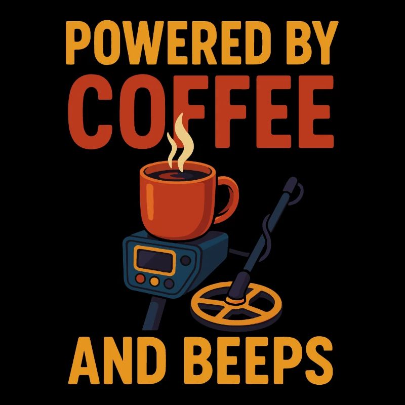 Alimenté par le café et bips de métal étrange