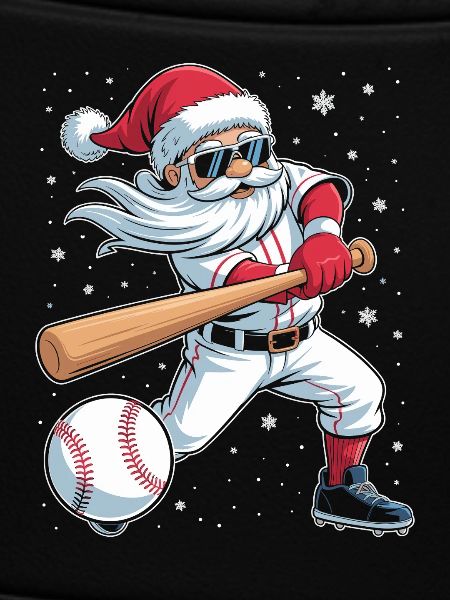 Santa Baseball Allstar