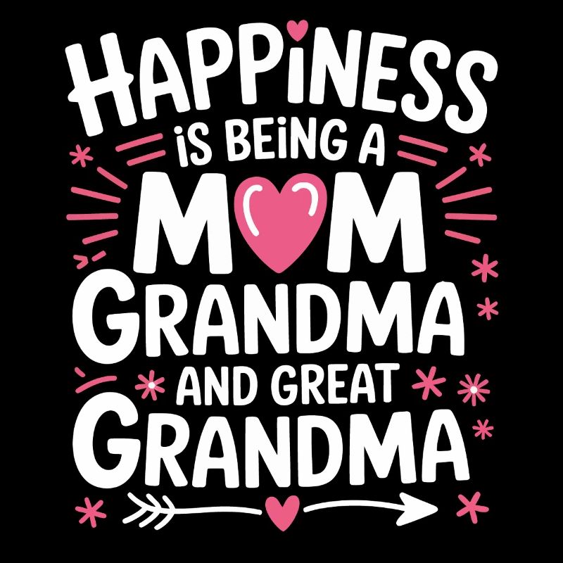 Happiness Design: Mama Oma Großmutter