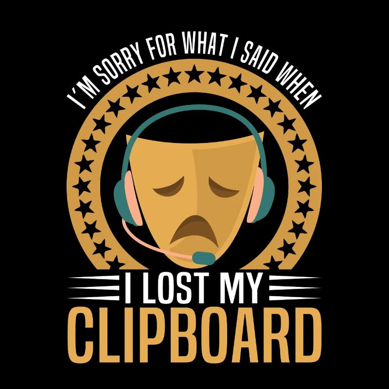  Stage Manager Tools Clipboard Professional