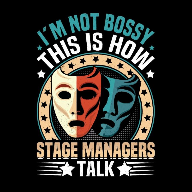  Professional Backstage Manager Theatre Crew Stage