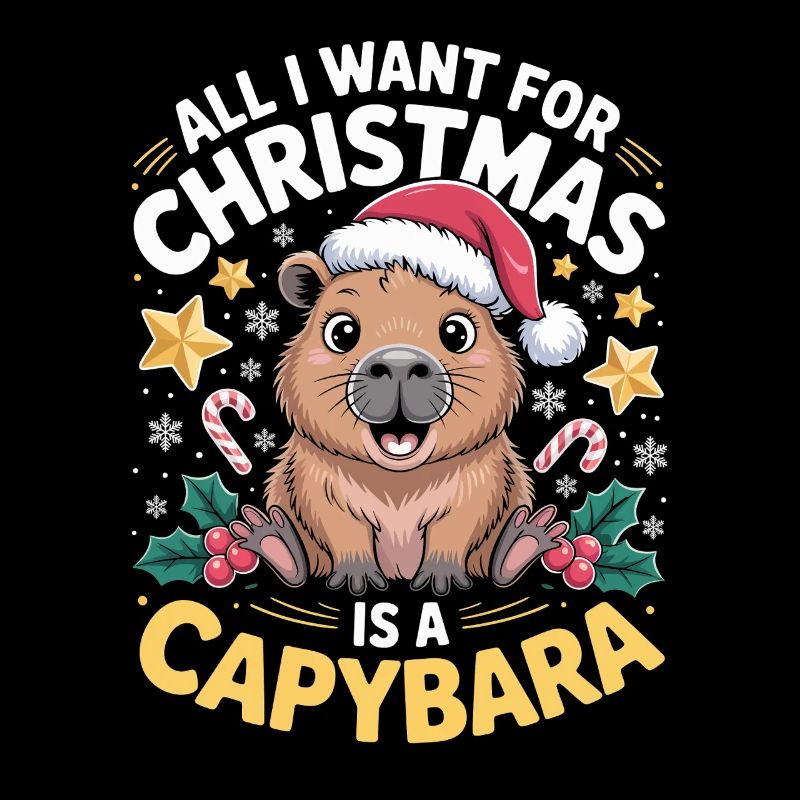 All I Want For Christmas Is A Capybara