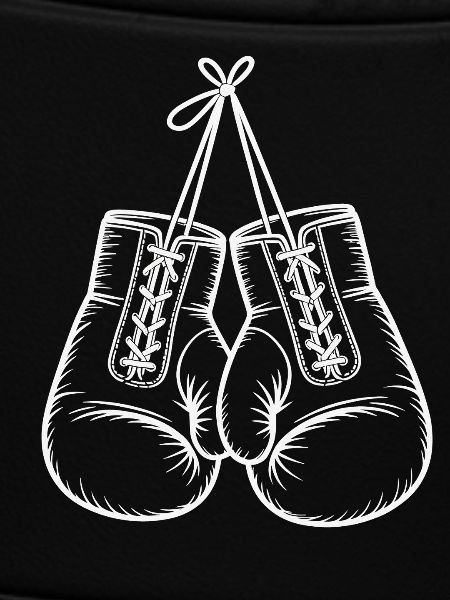 Handgemalte Boxhandschuhe Duo