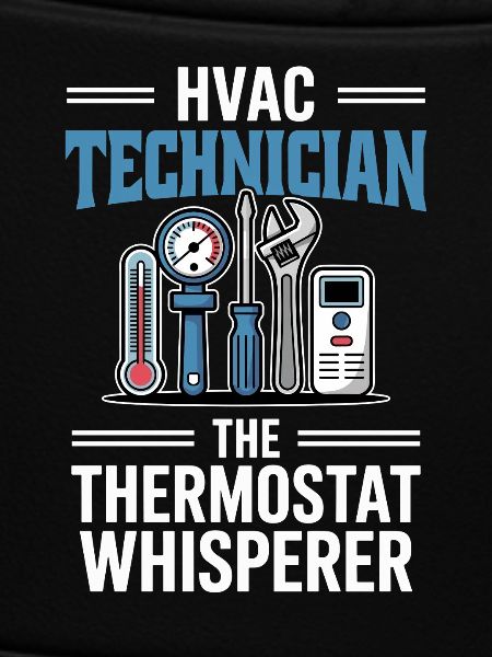 Thermostat Flüsterer HVAC Techniker Geschenk