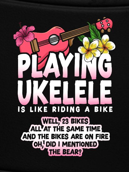 Hawaiian Ukulele Uke Playing