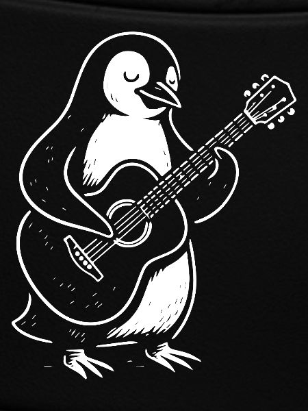 Penguin Guitar Serenade