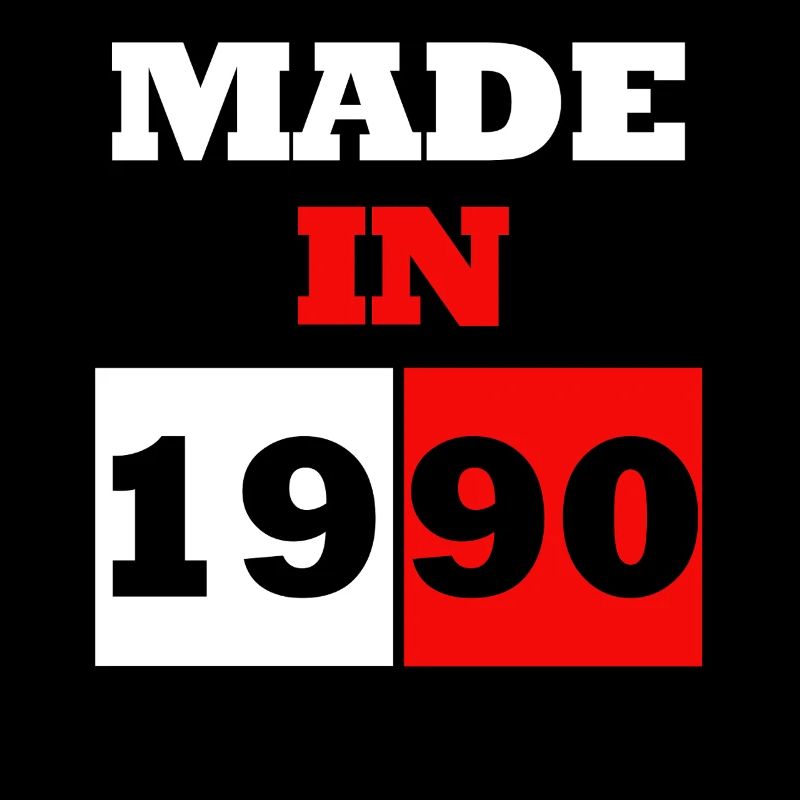 Made in 1990 Retro Blocks