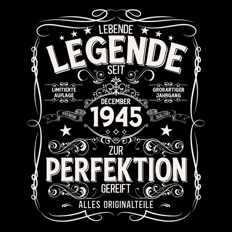 80e anniversaire Millésime décembre 1945