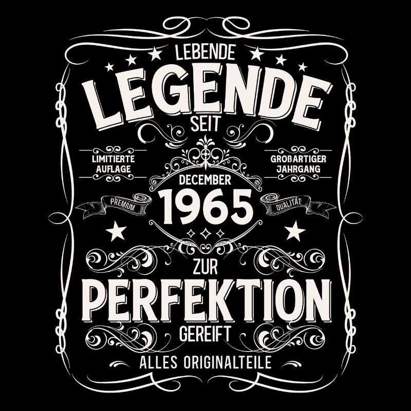 60e anniversaire Millésime décembre 1965
