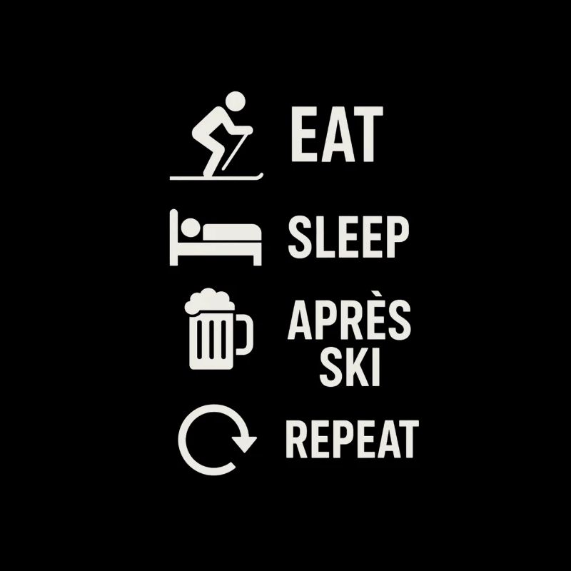 Eat Sleep Après Ski Repeat