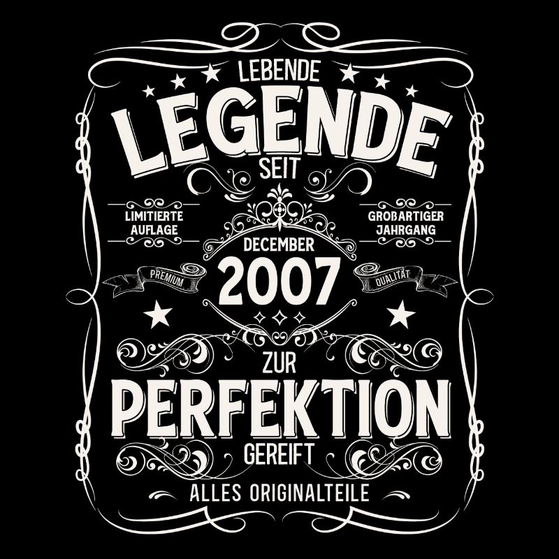 18e anniversaire Millésime de décembre 2007