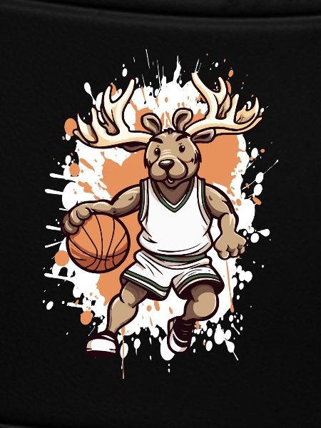 Basketball Hirsch Comic