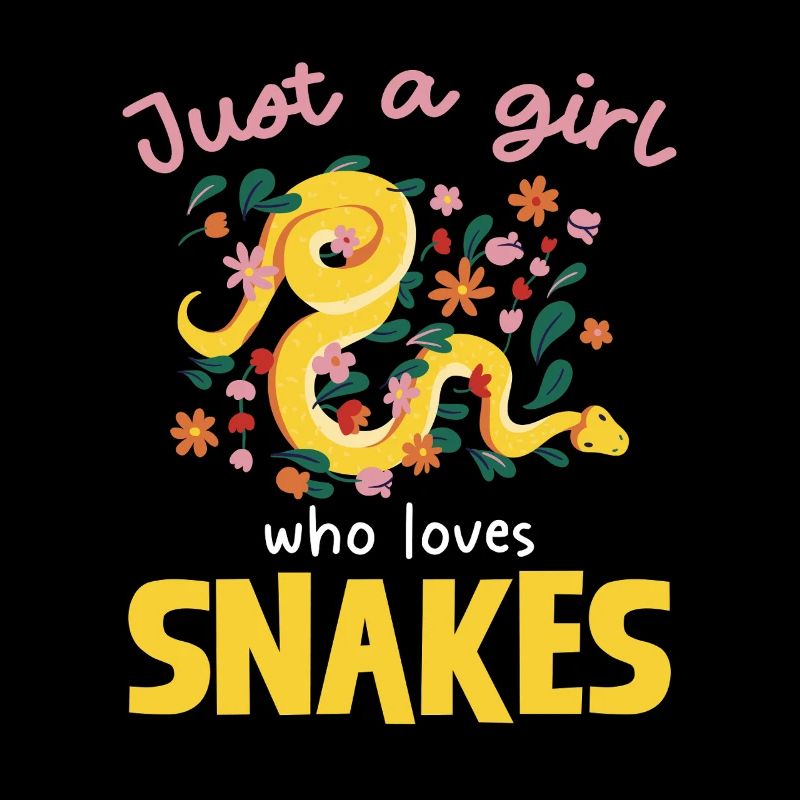 Nur ein Mädchen liebt Schlangen
