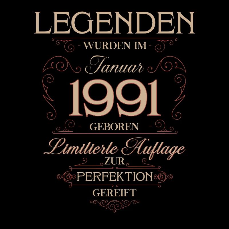 Légende du 35e anniversaire janvier 1991