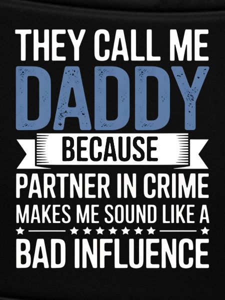 Daddy Partner in Crime Tee