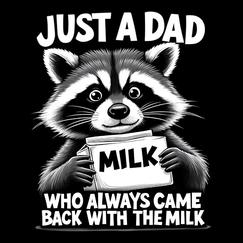 Mème du Papa Laveur et du Lait