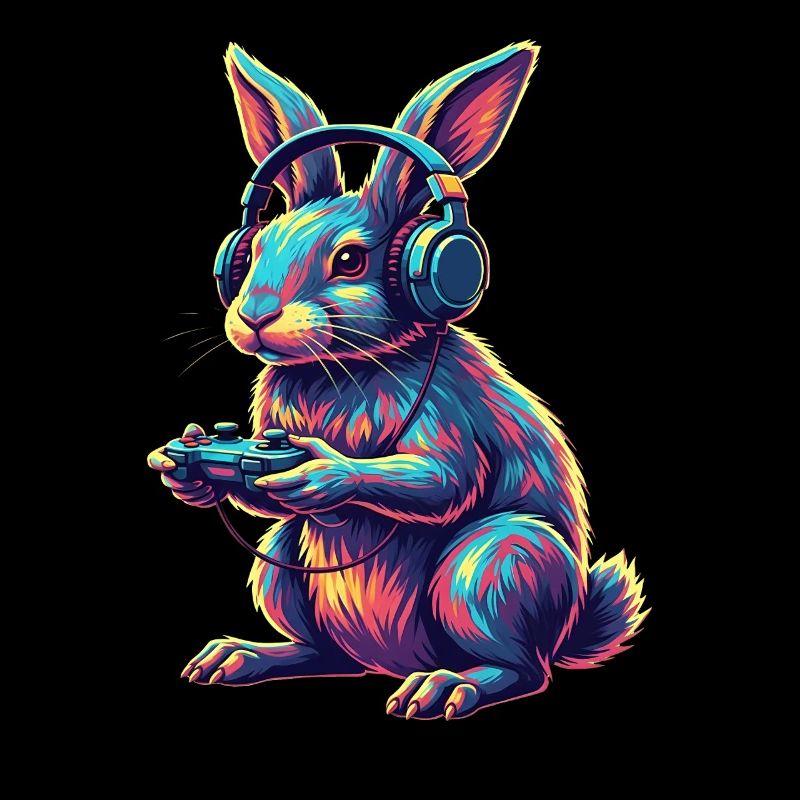 Rabbit Games Animal Video Games Fun