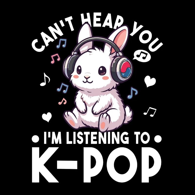 K-Pop Bunny – Sweet Music Fan Statement