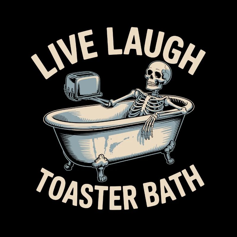 Live Laugh Toaster Bath