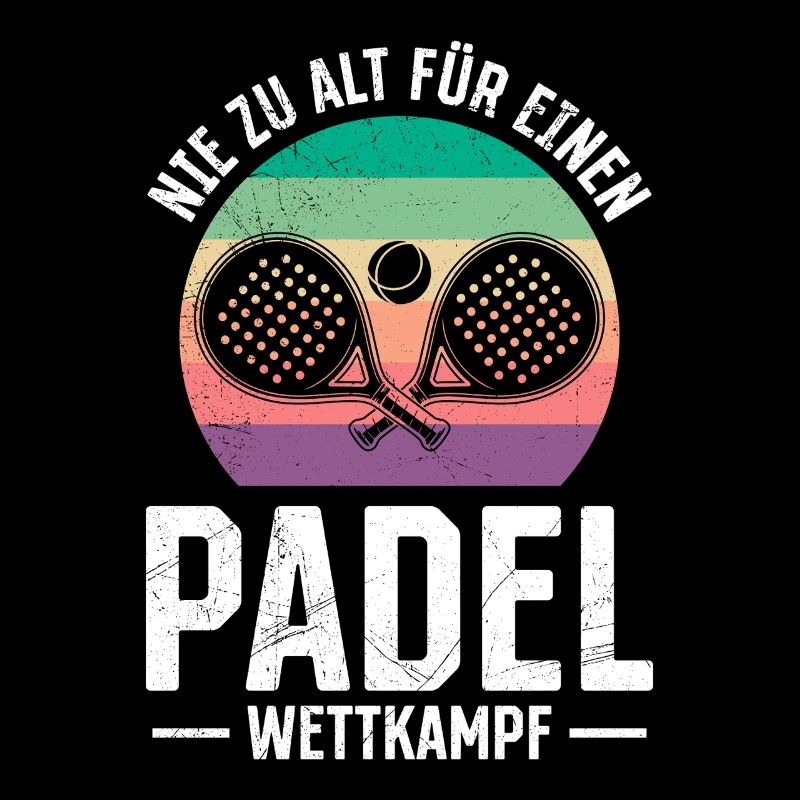 Retired NEVER TOO OLD FOR A PADEL COMPETITION