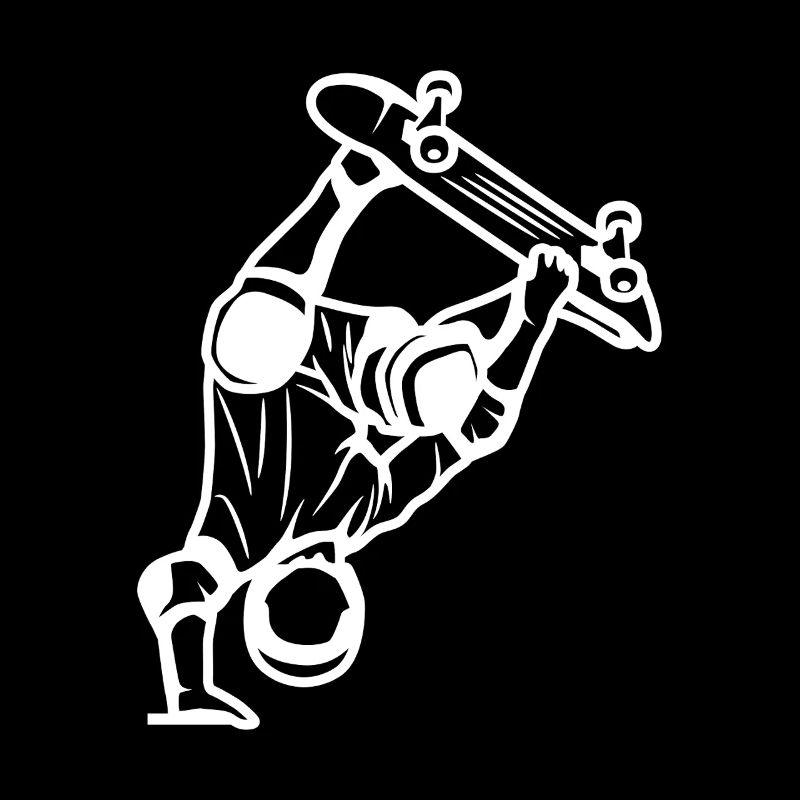 Skateboarder Zeichnung