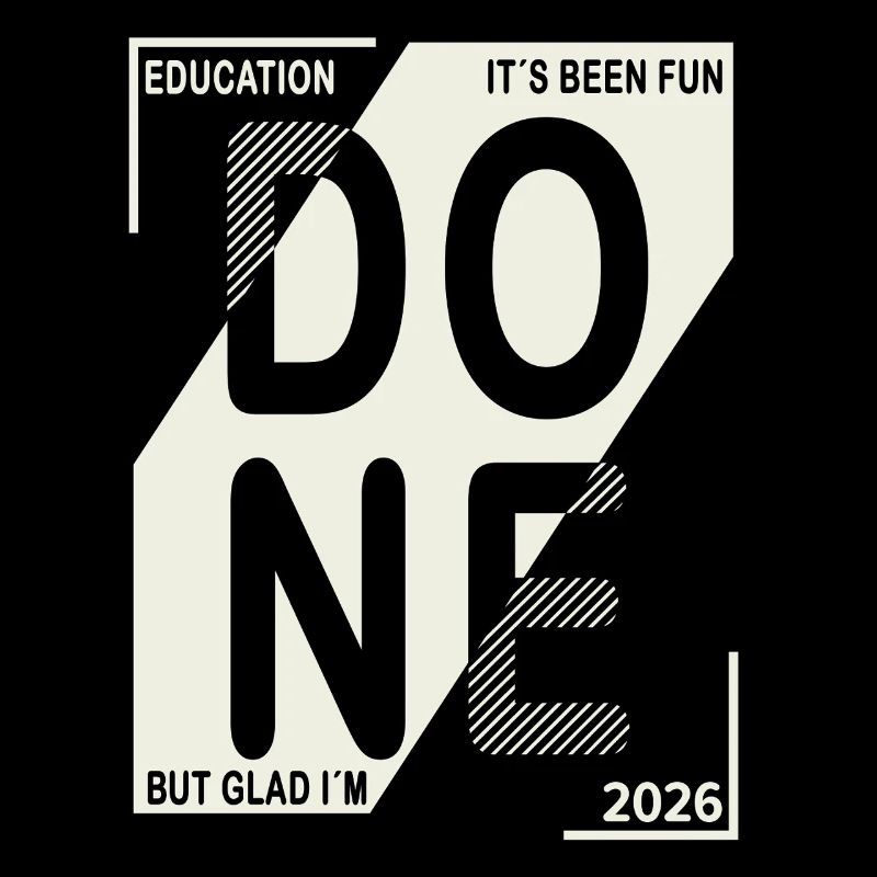 Done 2026 – Ausbildung geschafft Design
