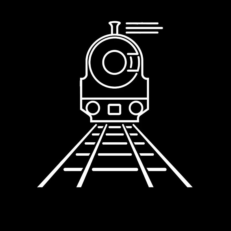 Cartoon Eisenbahn