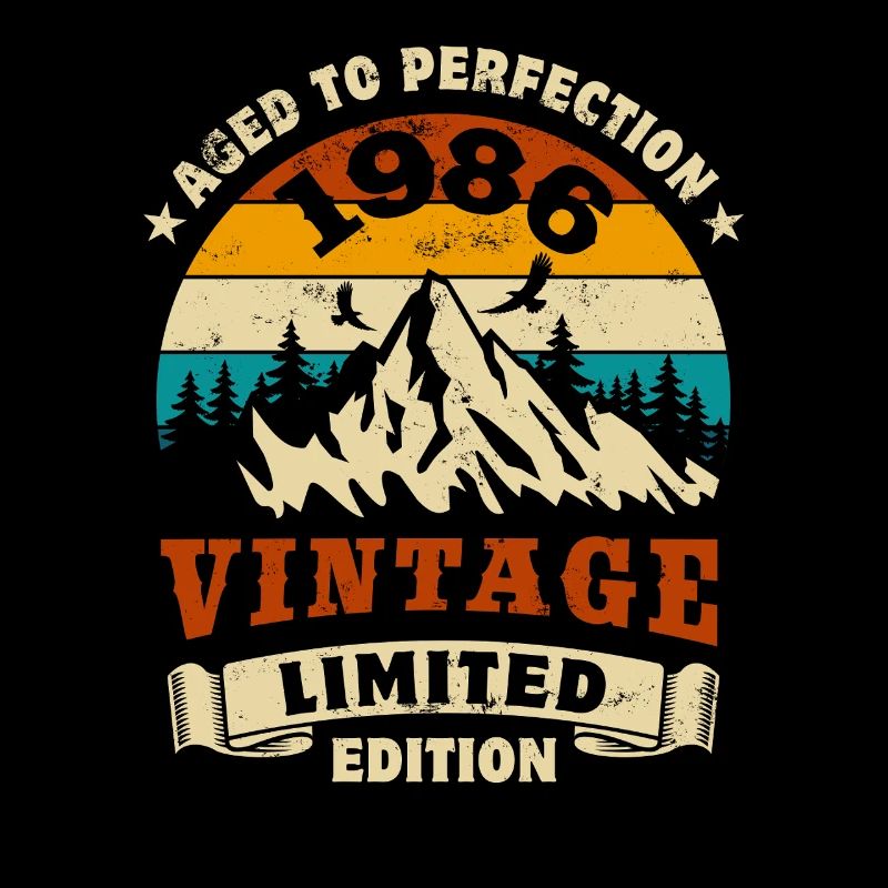 Édition limitée cadeau d’anniversaire 1986