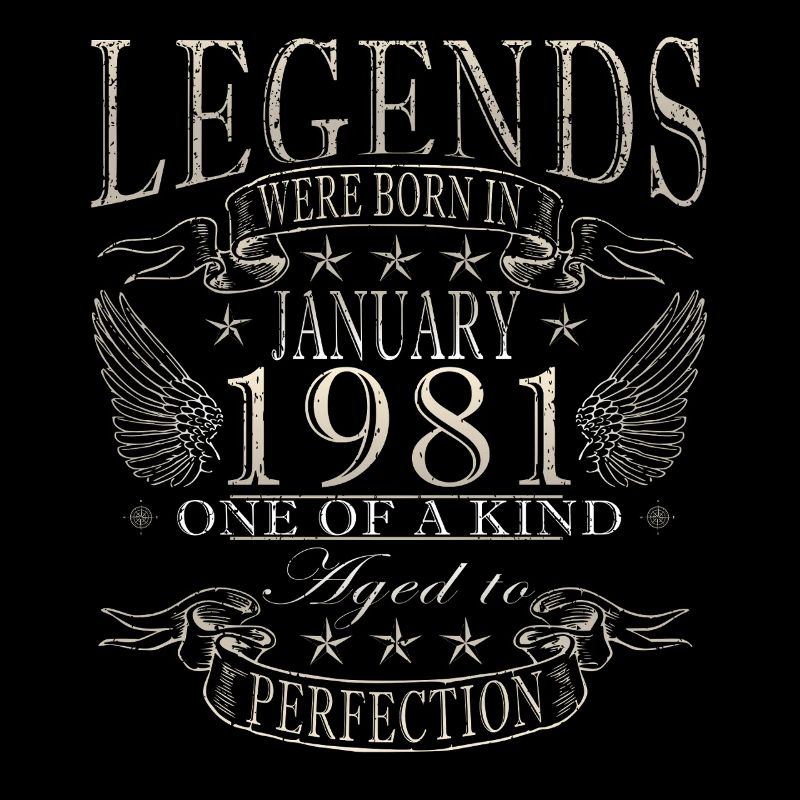 45th Birthday Original January 1981