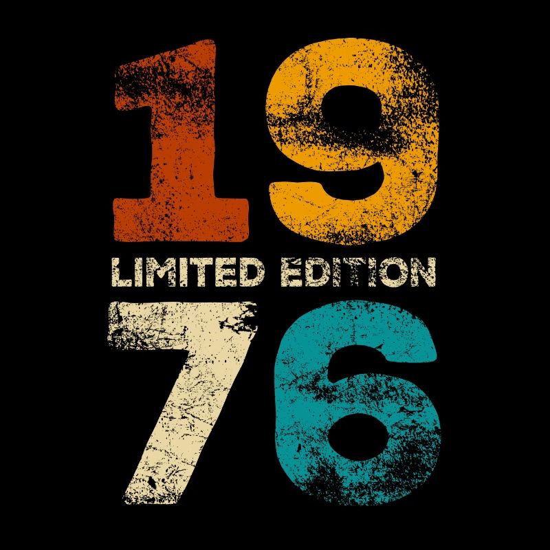 Limited Edition 1976 Retro Geburtstag Geschenk