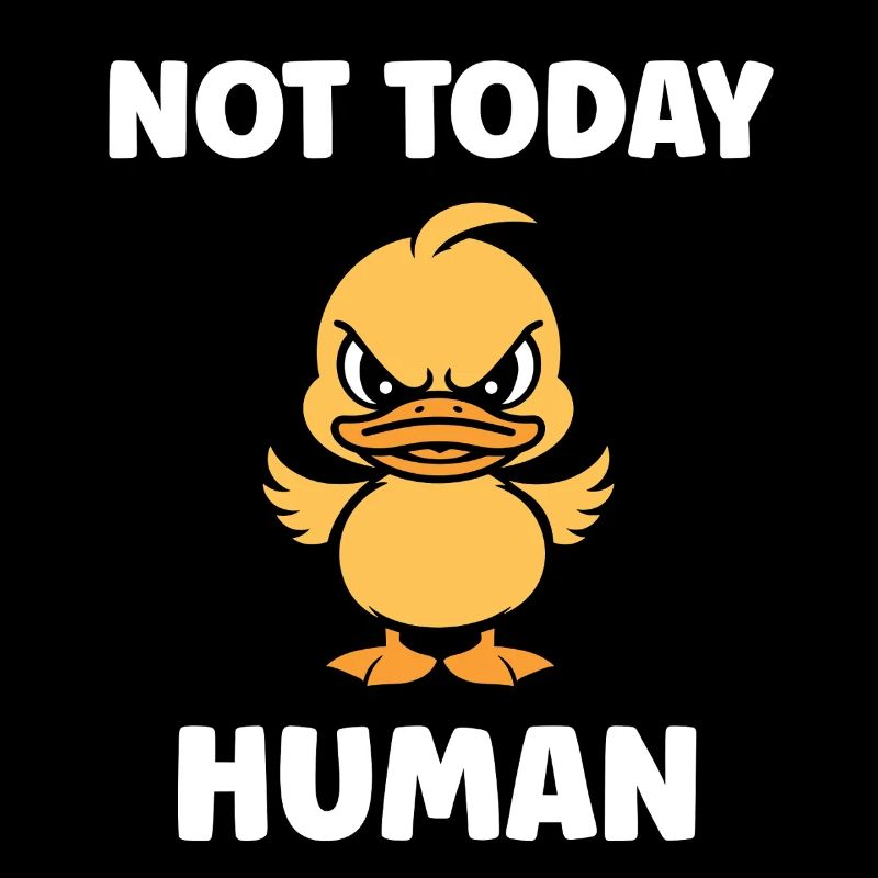 Rebel Duck Not Human Today